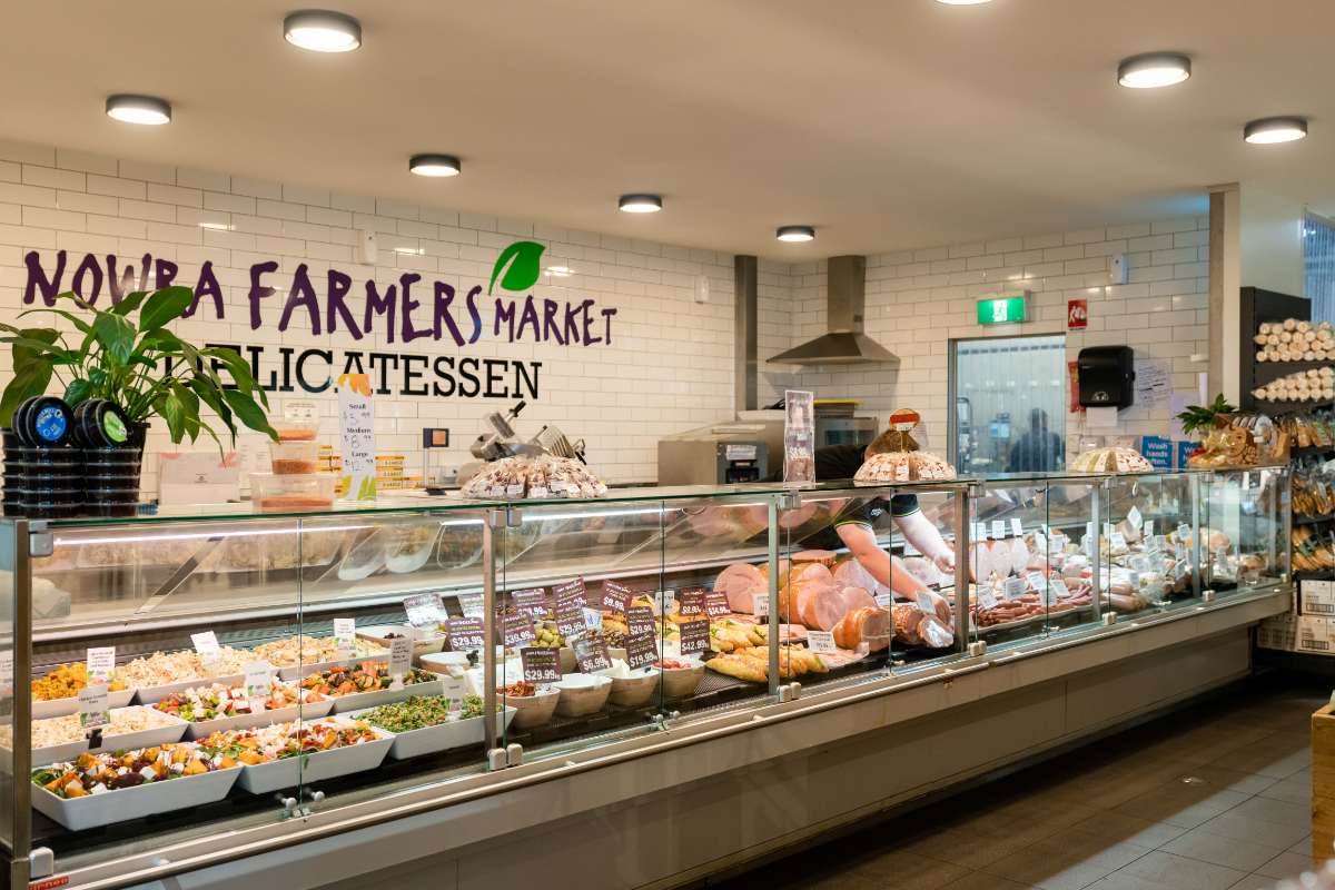 An inside shot of Nowra Fresh Market Deli Section