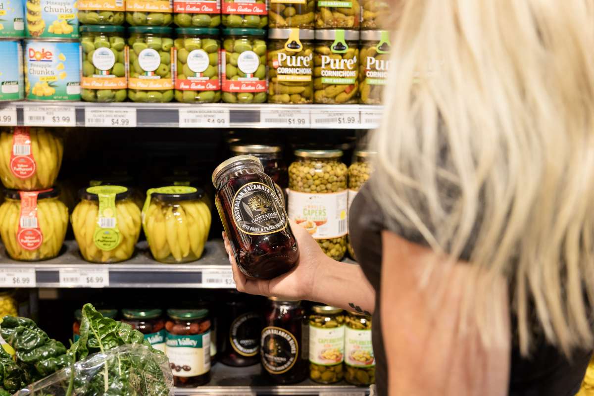 Inside shot of Nowra Farmers Market Pantry items
