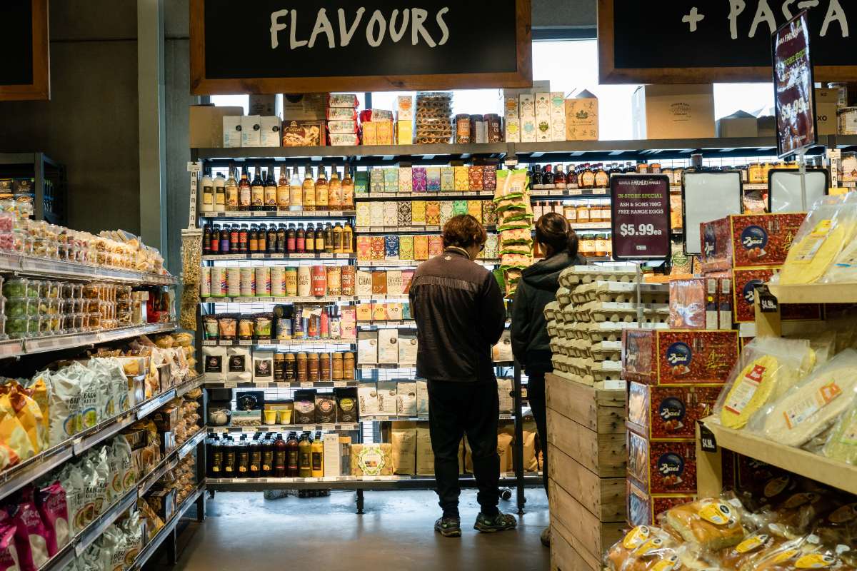 Inside shot of Nowra Farmers Market Pantry section